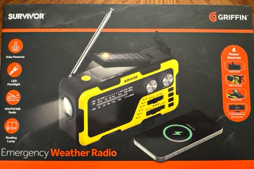 Radio meteo emergenza griffin - radio,
