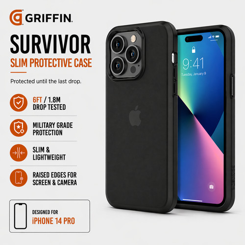 Griffin survivor iphone - survivor, 14